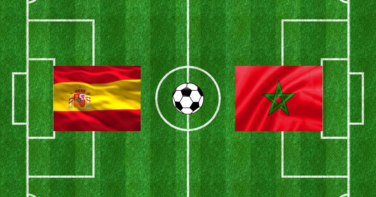 2022 FIFA World Cup Round of 16 - Morocco vs Spain